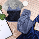 Turkish Angora Backless Silky Pajama