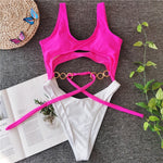 Egyptian Mau Hollow Out Swimsuit