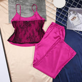 Turkish Angora Backless Silky Pajama