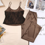 Turkish Angora Backless Silky Pajama