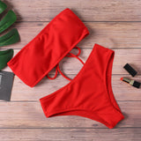 Cymric Strapless High Waist Bikini