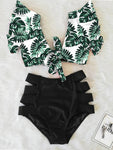 Abyssinian Ruffled Hem Bikini