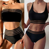 Chartreux Mesh High Waist Bikini