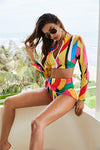 Three Piece Long sleeve Bikini